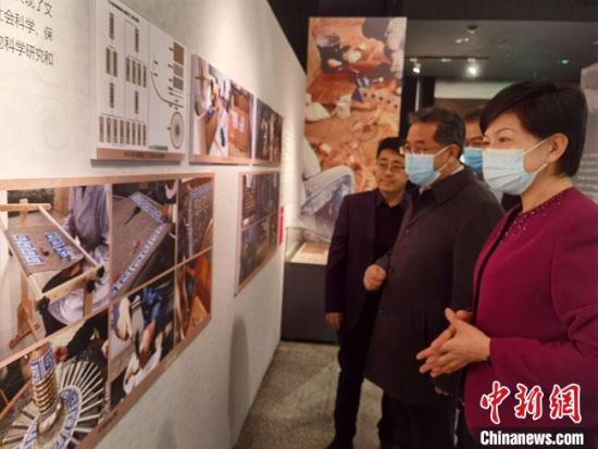 圖為展覽現(xiàn)場(chǎng)?！●T志軍 攝