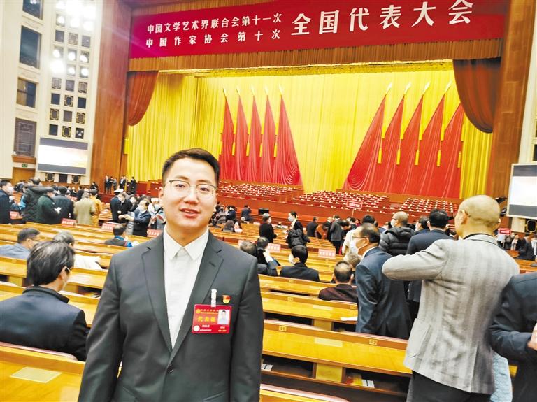 【聚焦2022甘肅兩會(huì)】網(wǎng)絡(luò)文學(xué)作家胡說(shuō)：不負(fù)初心，寫(xiě)有意義的文字