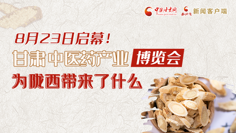 長(zhǎng)圖丨8月23日啟幕，甘肅這場(chǎng)行業(yè)盛會(huì)為隴西帶來了什么？
