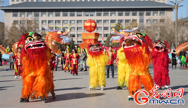 新春走基層|甘肅金昌:傳統(tǒng)年俗添新彩 紅紅火火鬧新春 新春走基層|甘肅金昌:傳統(tǒng)年俗添新彩 紅紅火火鬧新春