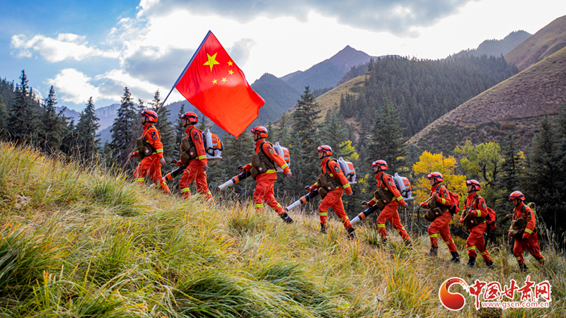隴拍客丨張掖：堅(jiān)守防火一線 守護(hù)綠水青山
